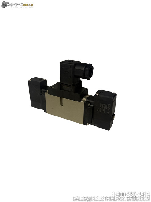 SMC VFR3210-1D Pneumatic Valve 5-Port Solenoid Valve with Electrical Connections and Mounting Bolts