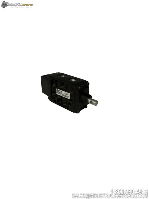 Norgren K41DA00KS1KP0  Pneumatic Valve Black Housing Two Top Ports Output Shaft Industrial Control Component