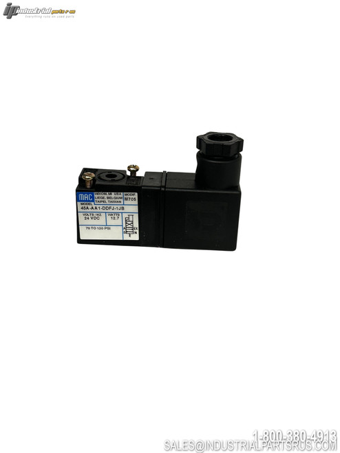 Mac 45a-aa1-ddfj1jb 24VDC Solenoid Valve 120 PSI