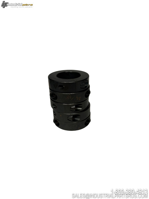 Stafford 8L110 Black Oxide Steel Shaft Collar with Set Screws Multiple Clamping Points Industrial Coupling
