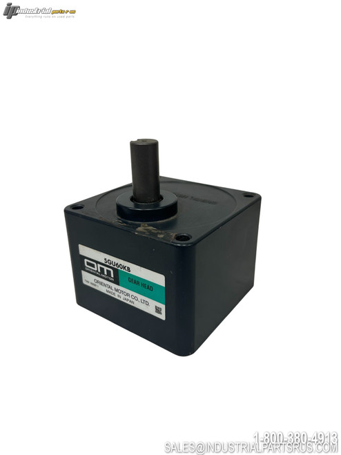 Oriental Motor 5GU60KB Gearmotor Gear Head Black
