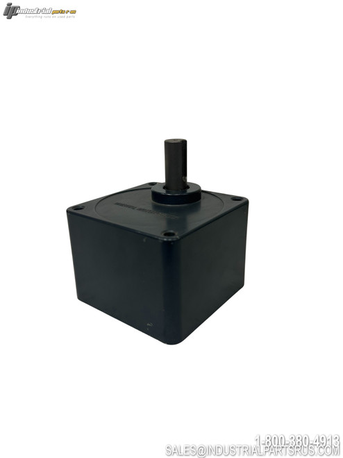 Oriental Motor 5GU60KB Gearmotor Black Square Housing Cylindrical Output Shaft Four Mounting Holes