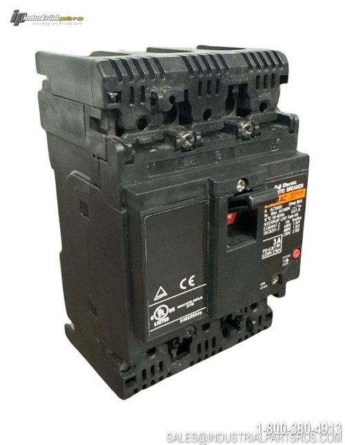 Fuji Electric EA33 BB3AEA-020 Auto Circuit Breaker, 20 Amp, 3-Pole