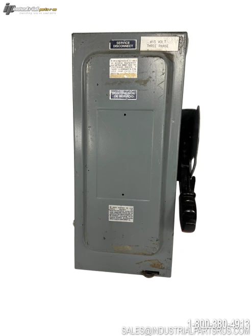 Square D H361 Disconnect - Photo 1 - Used - Good