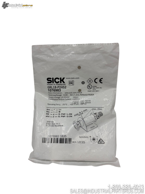 Sick GRL18-P2452 Photoelectric Sensor - Photo 1