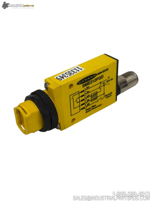 Banner Sme312fqd Fiber Optic Sensor Image 2
