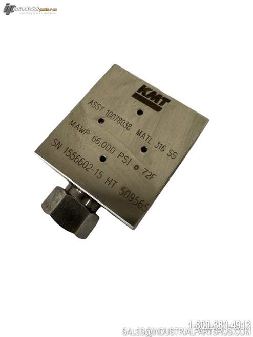 KMT 10078038 Hydraulic Valve - Photo 1