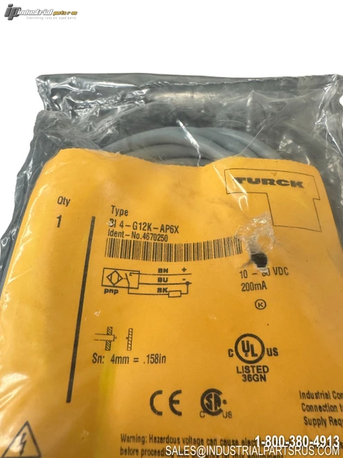 Turck BR-INR-AR7X Proximity Sensor - Photo 1