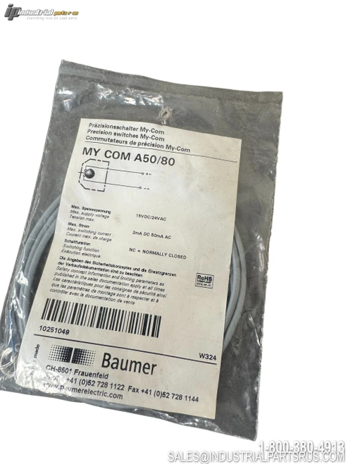 Baumer MY COM A50/80 Limit Switch - Photo 1