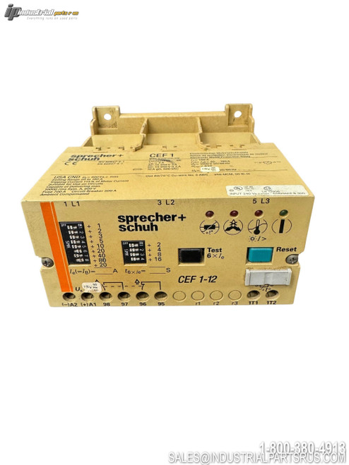 Sprecher+Schuh CEF 1-12 Overload Relay Image 2