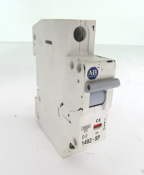 Allen Bradley 1492-SP1D020 1 Pole 2 Amp 240/415Vac Ser C Circuit Breaker