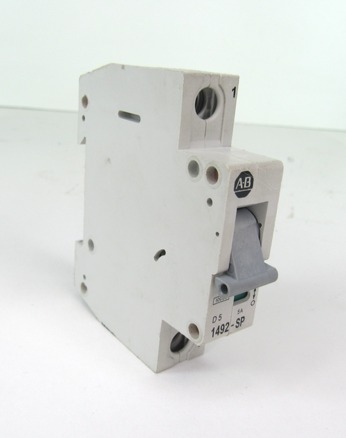 Allen Bradley 1492-SP1D050 1 Pole 5 Amp 240/415Vac Ser C Circuit Breaker