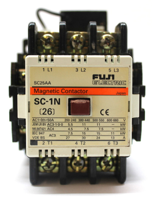 Fuji Electric SC25AA Magnetic Contactor