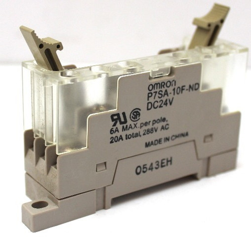 Omron G7SA-5A1B Safety Relay w/ P7SA-14F-ND Relay Socket, 24V DC