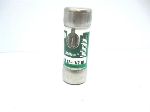 Littelfuse JTD 17-1/2 ID Time Delay Current Limiting Fuse 17 1/2 Amp, 600 Vac