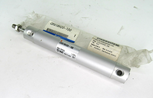 SMC CDG1BH20-100 Single Acting Max Press Pneumatic Cylinder