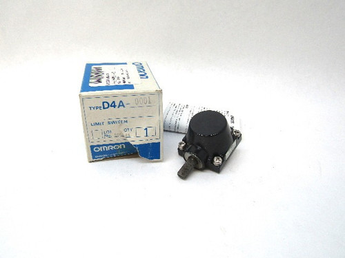 Omron D4A-0001 Limit Switch Head for Roller Lever D4A Series New