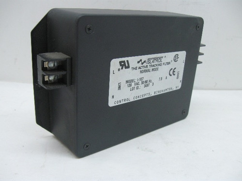 Details about / CONTROL CONCEPTS ISLATROL ACTIVE TRACKING FILTER 120 VAC IC+107 2 AVAILABLE