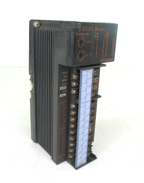 Mitsubishi Melsec AY51C Output Module 24Vdc 0.3A