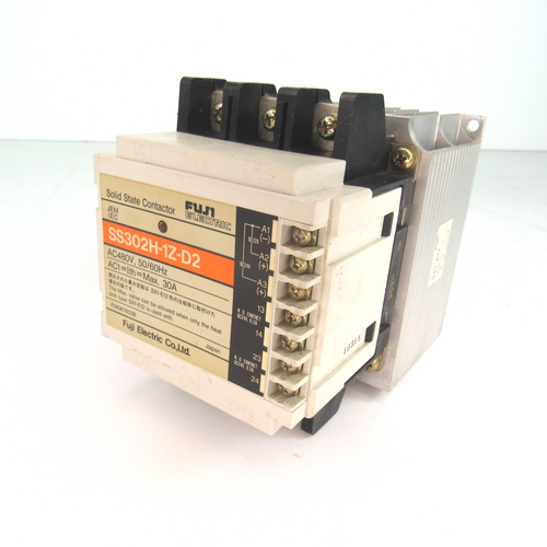 Fuji Electric SS302H-1Z-D2 Solid State Contactor w/ SX1-E12 Heat Sink 30A