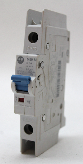 Allen Bradley 1489-M1D080 Ser. D Circuit Breaker, 8A, 1 Pole