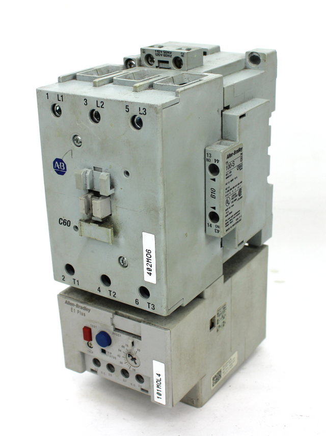 Allen Bradley 100C60*00 Ser.B Contactor w/ 193EEGE Ser.B Overload