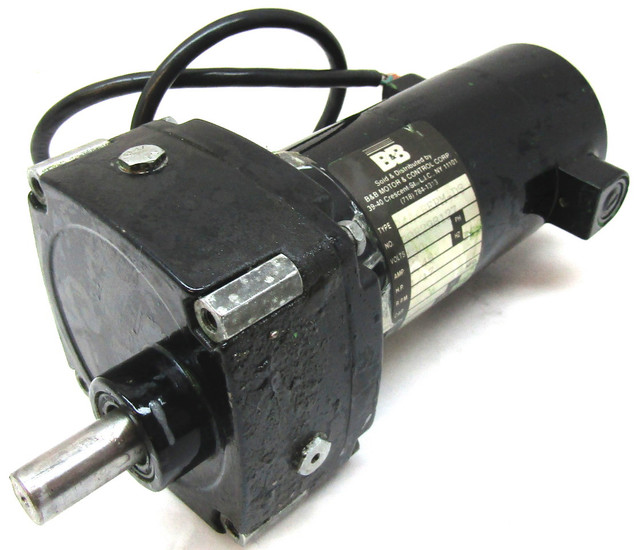 Bodine 24A4BEPM-D3 Gear Motor 130V 1/17 HP 30:1 Ratio