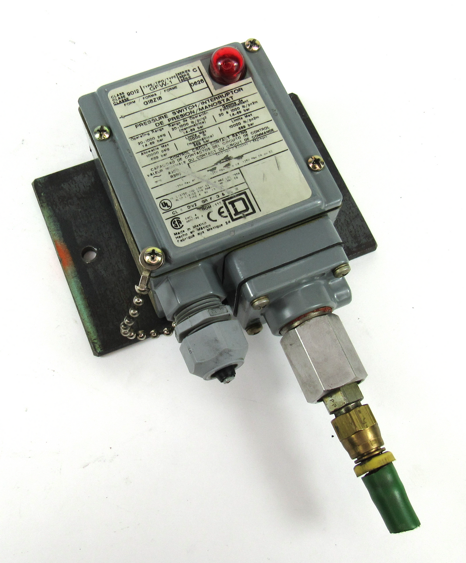 Square D GFW1 Industrial Pressure Switch Series C Class 9012