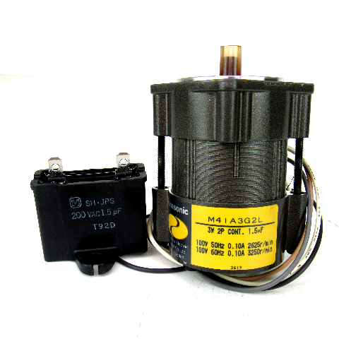 Panasonic Matsushita M4IA3G2L Induction Motor, 3 Watt, 2P, 100V AC