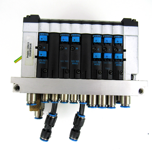 Festo CPV-14-VI Pneumatic Manifold, 24V DC, 8/10 Bar, 145 PSI, 800 L/MIN, 5/ 2 Monostable | Pneumatic CPV15S Series 1F/2F/3F/4F/5F/6F/7F/8F/9F/10F PLC Multi-l | エアシリンダ | MPMLEOUQI
