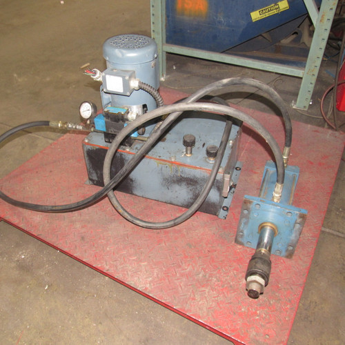 Delta Power Hydraulic Pump w/ Roxroth Cylinder and 35L342X944 Motor