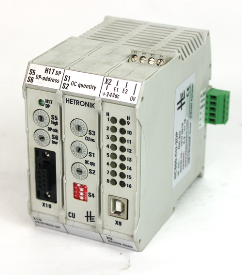 Hetronik HC500CU2DP Version A.2V1.18 CPU Module PROFIBUS DP