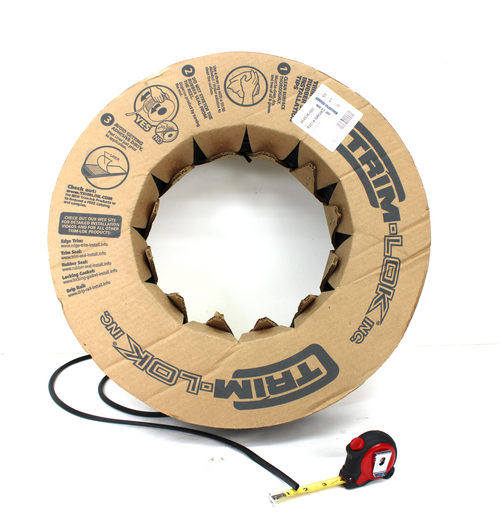 TrimLock X2014GRGB Rubber Trim Guard 3/8" Thick, 500' Roll