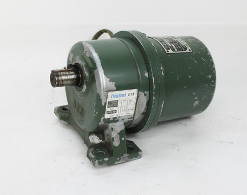 ゑ　シナジー EKo TIR-83VG 3PH Torque Motor W/ Nissei GTR GLM-18 Gear