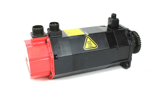 Fanuc A06B-0163-B175 AC Servo Motor 3000 RPM 1.8Kw 200Hz 9Nm 6.8A