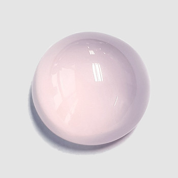 15.00 mm Round Cabochon 15.60cts Natural Pastel Pink Rose Quartz {Flawless-VVS} 15.00 mm Round Cabochon 15.60cts Natural Pastel Pink Rose Quartz {Flawless-VVS}