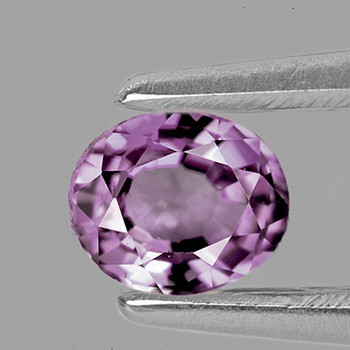 5x4 mm Oval 0.47ct AAA Luster Natural Pinkish Purple Sapphire [Flawless-VVS]