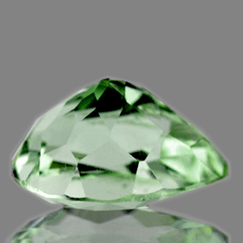 16x12 mm Pear 1 piece AAA Luster Natural Sparkling Green Amethyst [Flawless-VVS]