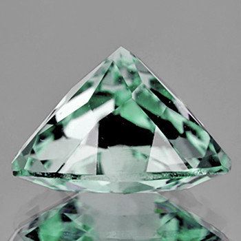 7.20 mm Trillion 1.31ct AAA Fire Luster Natural Mint Green Apatite [Flawless-VVS]