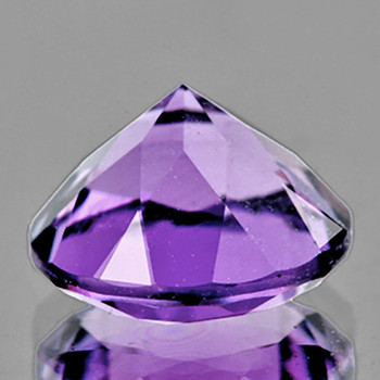 7.00 mm Round 1 piece AAA Fire Luster Natural Purple Amethyst [Flawless-VVS]