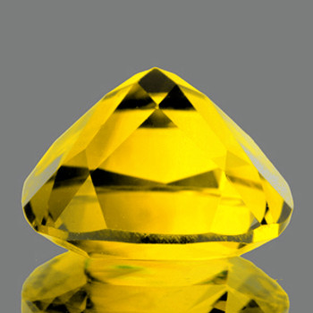 11.00 mm Cushion 1 piece Top Luster Natural Mystic Yellow Topaz [Flawless-VVS]