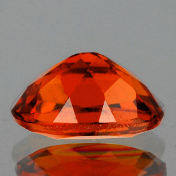 6x5 mm Oval 0.61ct AAA Luster Natural Intense Orange Hessonite Garnet [VVS]