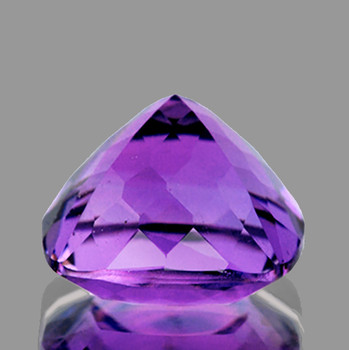 18x15.5 mm Cushion 25.58cts AAA Brilliant Luster Natural Purple Amethyst [Flawless-VVS]