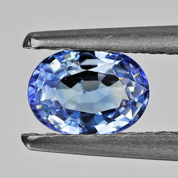 6x4 mm Oval 1 piece AAA Fire Luster Natural Sparkling Sweet Blue Sapphire [Flawless-VVS]