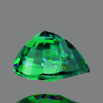 5x4 mm Pear 0.37ct AAA Fire Natural Top Emerald Green Tsavorite Garnet [SI]