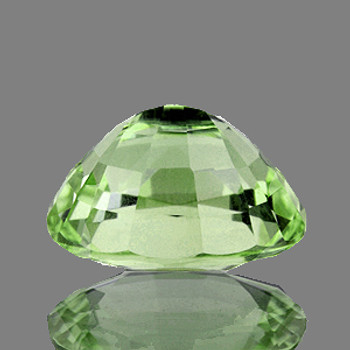 8x6 mm Oval 1.50cts Sparkling Luster Natural Brilliant Neon Green Tourmaline [Flawless-VVS]