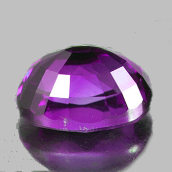 4x3 mm Oval 1 piece AAA Fire Natural Intense Grape Purple Sapphire [Flawless-VVS]-AAA Grade