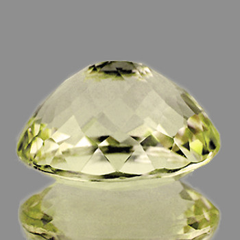 11x9 mm Oval 3.06ct Brilliant Luster Natural Golden Yellow Beryl 'Heliodor' [Flawless-VVS]