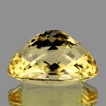 11x8 mm Oval 2.54ct Brilliant Luster Natural Golden Yellow Beryl 'Heliodor' [Flawless-VVS]