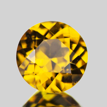 6.00 mm Round 1.00ct Fire Luster Natural Brilliant Intense Yellow Mali Garnet [Flawless-VVS]